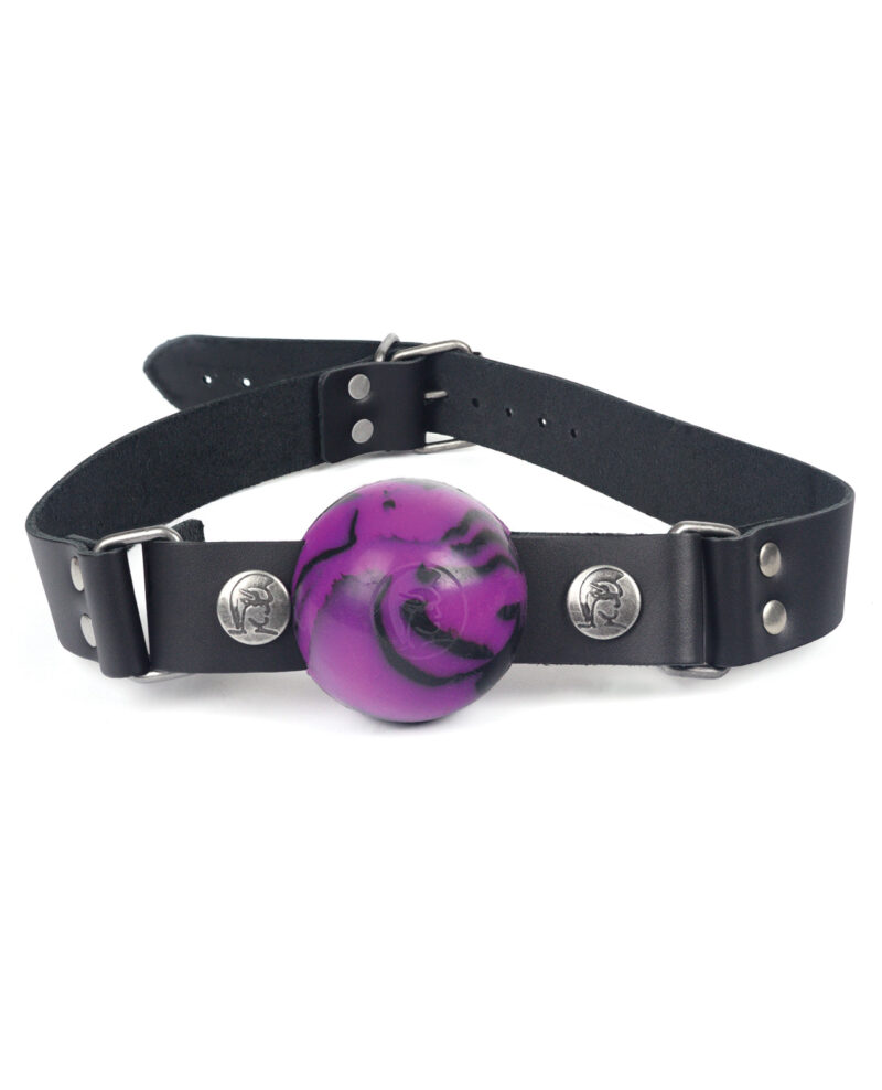 BSPL-07G4 Spartacus Nickel Free Silicone Ball Gag Large by Spartacus product image