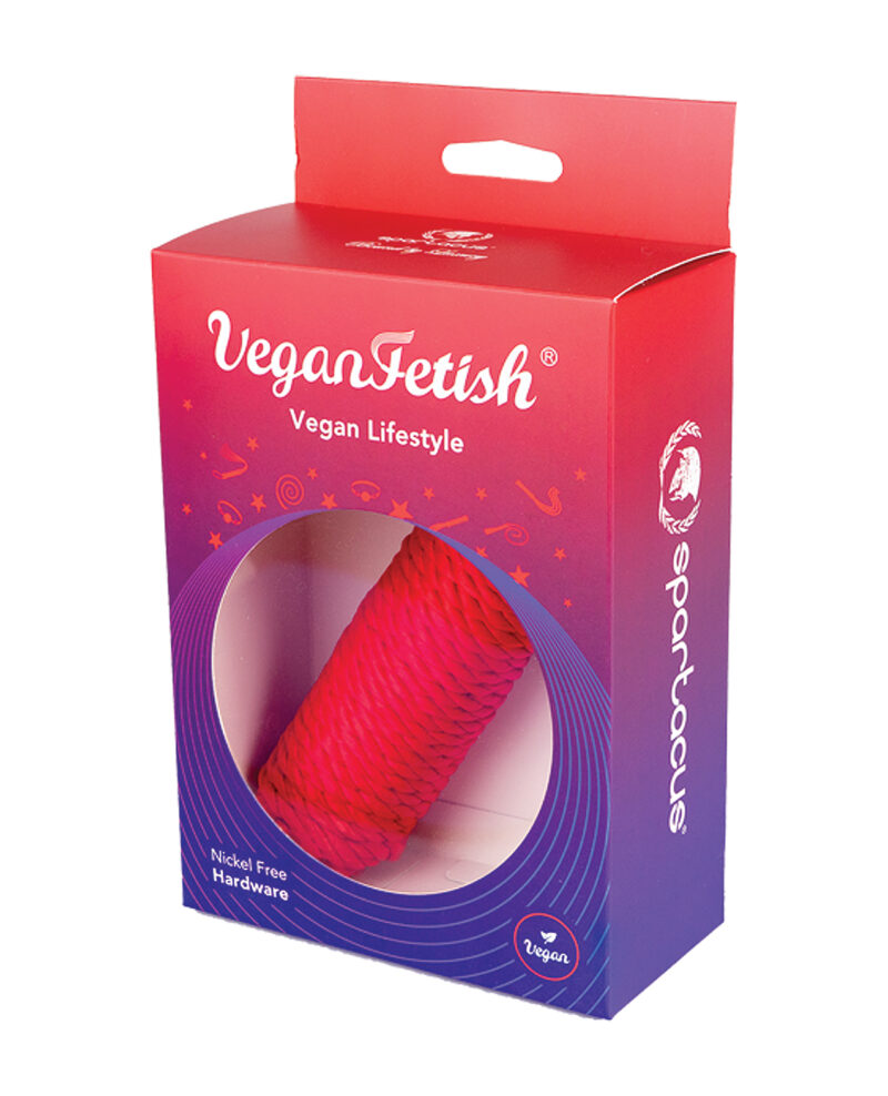 SPU-510RDa Spartacus Nylon Rope - 10 meters - Red