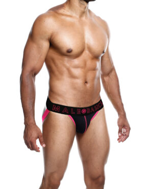 Male Basics Neon Jockstrap – Coral XL by MaleBasics product image