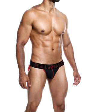 Male Basics Neon Jockstrap – Red Small by MaleBasics product image