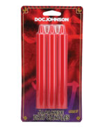 DJ2101-04 Japanese Drip Candles – Red by Doc Johnson product image