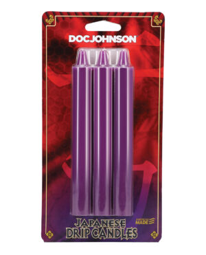 Japanese Drip Candles – Black by Doc Johnson product image