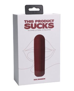 This Product Sucks Lipstick Suction Toy – Red by This Product Sucks product image