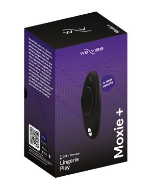 We-Vibe Moxie+ Panty Vibe – Satin Black by We-Vibe product image