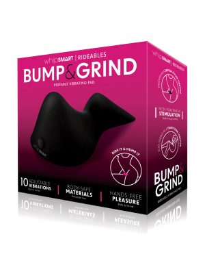 Whipsmart Rideables Bump & Grind Vibrating Pad – Black by WhipSmart product image