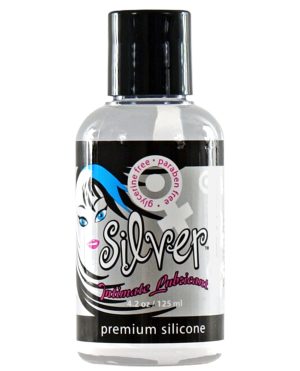 Sliquid Silver Silicone Lube Glycerine & Paraben Free – 4.2 oz by Sliquid product image