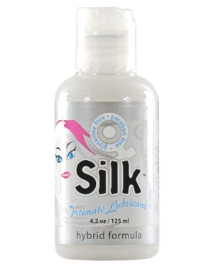 Sliquid Silk Hybrid Lube Glycerine & Paraben Free – 4.2 oz by Sliquid product image