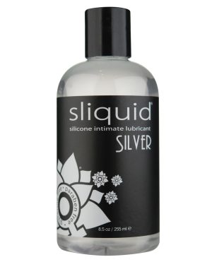 Sliquid Silver Silicone Lube Glycerine & Paraben Free – 8.5 oz by Sliquid product image