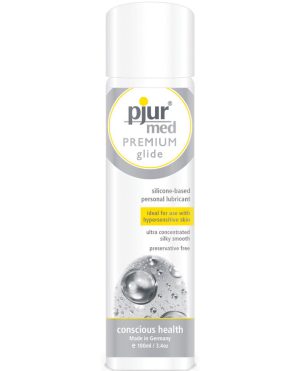 Pjur Med Premium Glide Concentrated Silicone Personal Lubricant – 100 ml Bottle by Pjur Med product image
