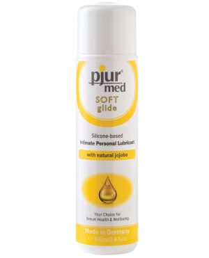 Pjur Med Soft Glide Silicone Based Personal Lubricant – 100 ml Bottle by Pjur Med product image