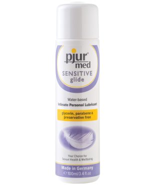 Pjur Med Sensitive Glide Water Based Personal Lubricant – 100 ml Bottle by Pjur Med product image