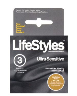 Lifestyles Ultra Sensitive – Box of 3 by Lifestyles product image