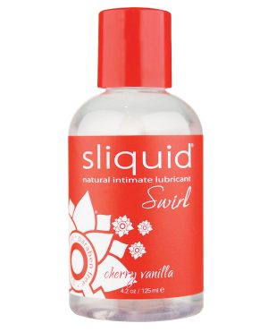 Sliquid Naturals Swirl Lubricant – 4.2 oz Cherry Vanilla by Sliquid product image