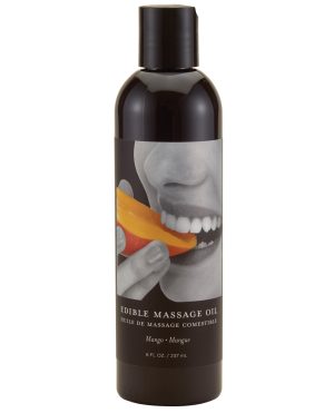 Earthly Body Edible Massage Oil – 8 oz Mango by Earthly Body product image