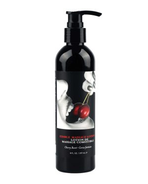 Earthly Body Hemp Seed by Night Edible Lotion – 8 oz Cherry by Earthly Body product image