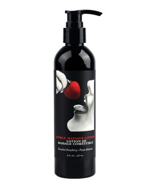 Earthly Body Hemp Seed by Night Edible Lotion – 8 oz Strawberry by Earthly Body product image