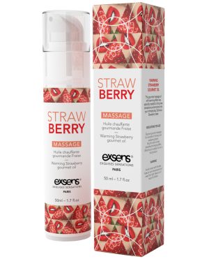 EXSENS of Paris Warming Massage Oil – Strawberry by Exsens product image