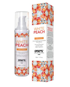 EXSENS of Paris Organic Massage Oil – 50 ml White Peach by Exsens product image