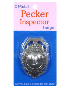 Pecker Inspector Badge