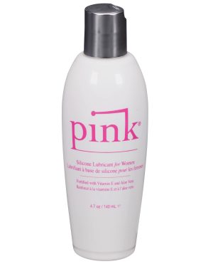 Pink Silicone Lube – 4.7 oz Flip Top Bottle by Pink product image