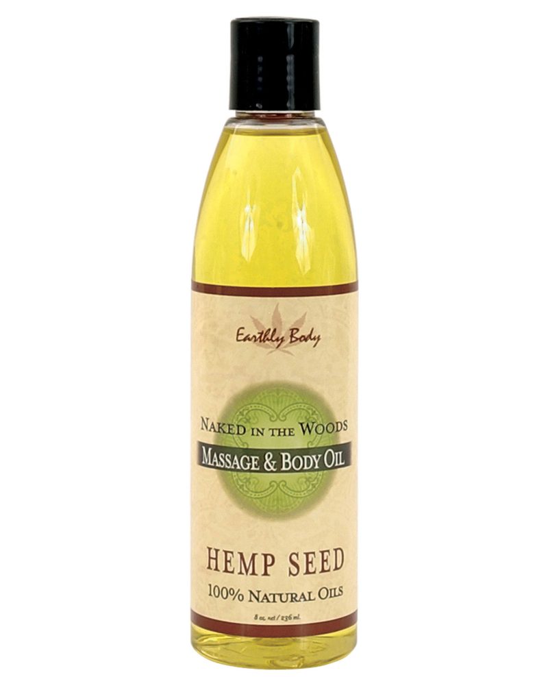 Earthly Body Massage & Body Oil - 8 oz Naked in the Woods