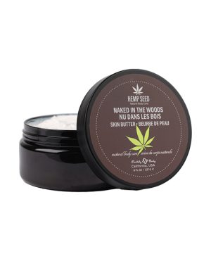 Earthly Body Hemp Seed Skin Butter – 8 oz Jar Naked in the Woods by Earthly Body product image