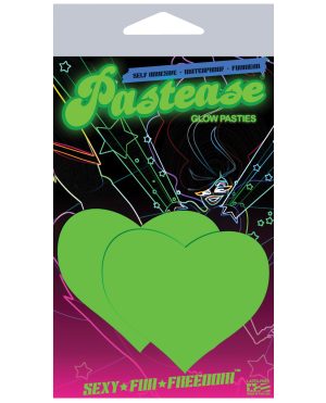 Pastease Heart – Glow in the Dark Green O/S by Pastease product image