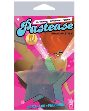 Pastease Hologram Star – Silver O/S by Pastease product image