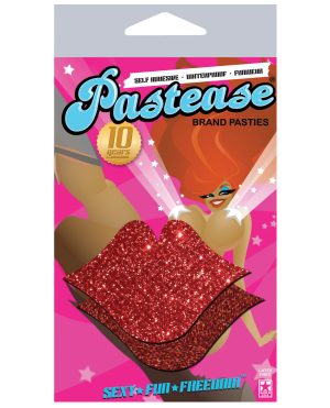 Pastease Glitter Lips – Red O/S by Pastease product image
