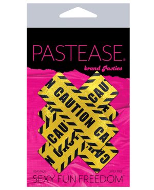 Pastease Caution Cross – Black/Yellow O/S by Pastease product image