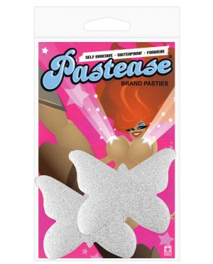 Pastease Premium Glitter Butterfly – Silver O/S by Pastease product image
