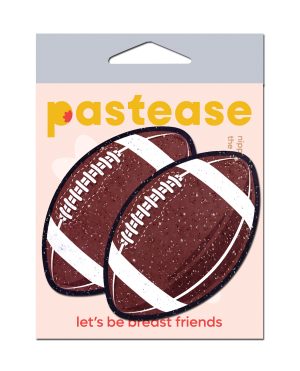 Pastease Premium Sparkly Football – Brown O/S by Pastease product image