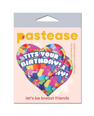 Pastease Tits Your Birthday! Heart – Multi-Color O/S by Pastease product image