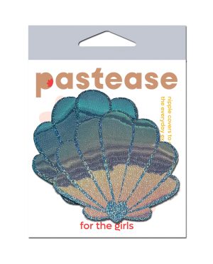 Pastease Opalescent Mermaid Shells – Seafoam Blue O/S by Pastease product image