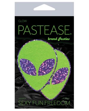 Pastease Glitter Alien – Purple/Green O/S by Pastease product image