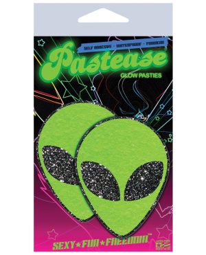 Pastease Glitter Alien – Green O/S by Pastease product image
