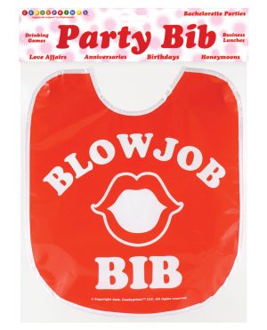 Blow Job Party Bib by Candy Prints product image