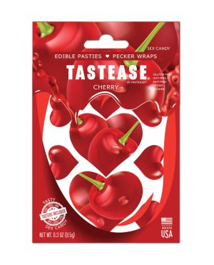 Pastease Tastease Edible Pasties & Pecker Wraps – Cherry O/S by Pastease product image