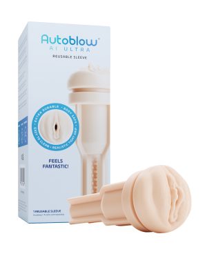 Autoblow AI Ultra Vagina Sleeve – Beige by Autoblow product image
