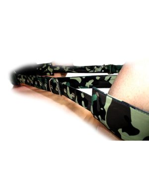 Sensual Sin Leather Adjustable Travel Sling – Camo by Sensual Sin product image