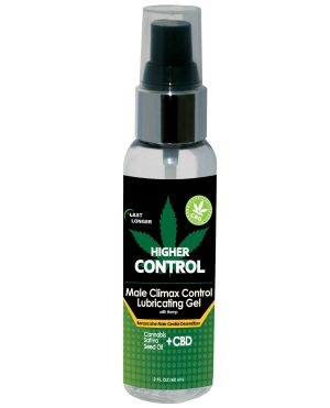 Higher Control Climax Control Gel for Men w/Hemp Seed Oil – 2 oz by High Control product image