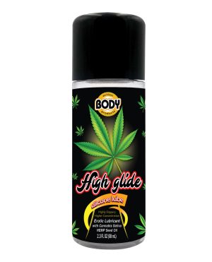 High Glide Erotic Lubricant – 2.3 oz Bottle by Body Action product image