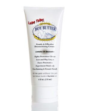 Boy Butter Desensitizing Comfort Cream – 6 oz Lube Tube by Boy Butter product image