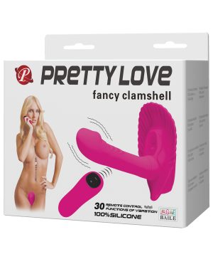 Pretty Love Fancy Remote Control Clamshell 30 Functions – Fuchsia by Pretty Love product image