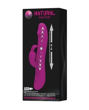 Pretty Love Natural Motion Thrusting Rabbit 7 Functions – Fuchsia by Pretty Love product image