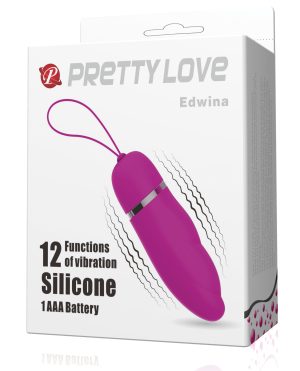 Pretty Love Edwina Vibrating Egg – Fuchsia by Pretty Love product image