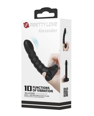 Pretty Love Alexander Finger Vibe – Black by Pretty Love product image