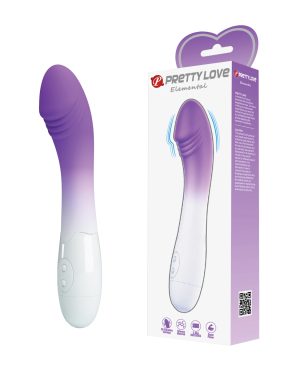 Pretty Love Elemental G-Spot Realistic Vibrator – Purple Ombre by Pretty Love product image