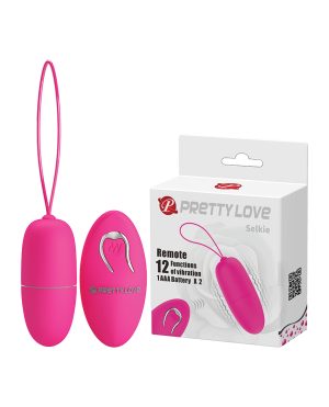 Pretty Love Selkie Battery Powered Egg Vibe – Fuchsia by Pretty Love product image