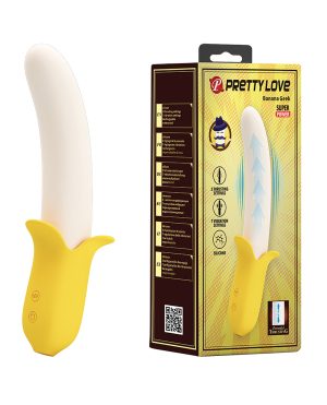 Pretty Love Banana Geek Thrusting Vibrator – Yellow by Pretty Love product image